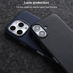 Funda magnética de piel auténtica con textur...