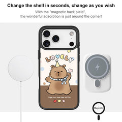 Funda magnética para teléfono con adorable e...