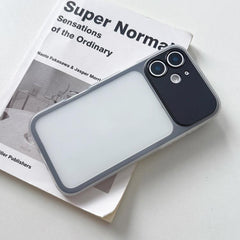 Funda híbrida de TPU y PC con ventana grande...