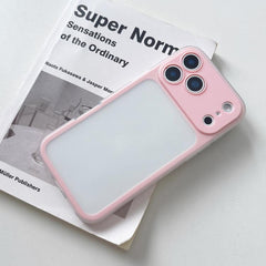 Funda híbrida de TPU y PC con ventana grande...