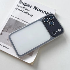 Funda híbrida de TPU y PC con ventana grande...