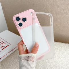 Funda híbrida de TPU y PC con ventana grande...