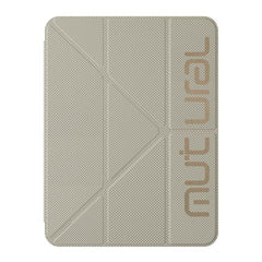 Funda para tablet de piel vegana plegable en...