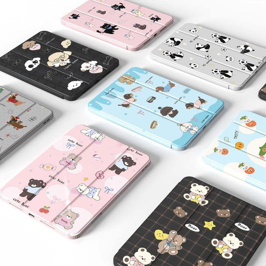Funda para tablet plegable de piel vegana de...