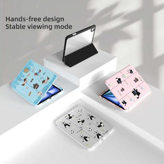Funda para tablet plegable de piel vegana de...