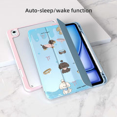 Funda para tablet plegable de piel vegana de...