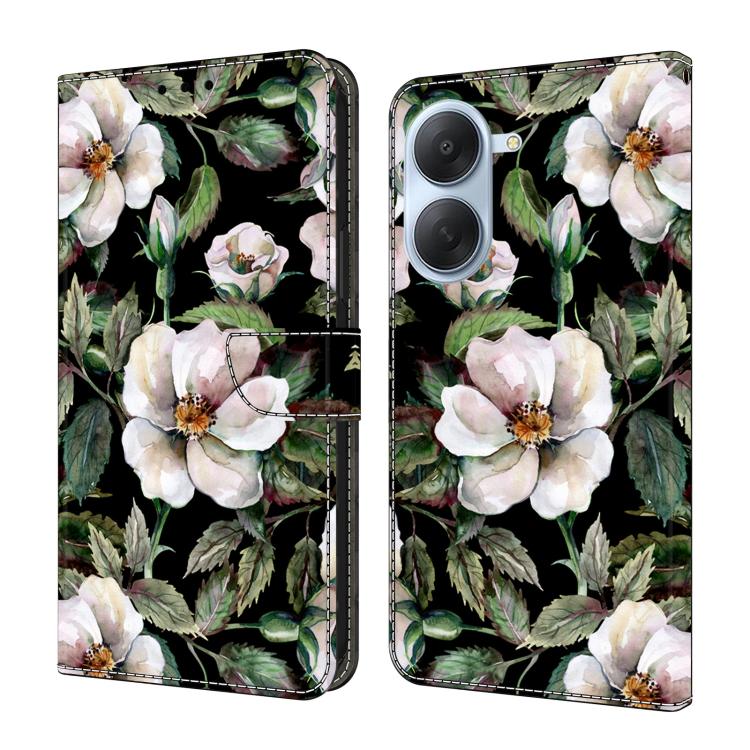 Funda para teléfono de cuero vegano pintado ...