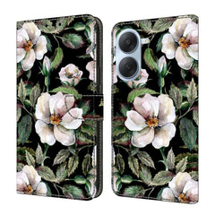 Funda para teléfono de cuero vegano pintado ...