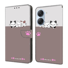 Funda para teléfono de cuero vegano pintado ...