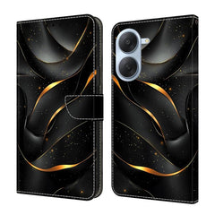 Funda para teléfono de cuero vegano pintado ...