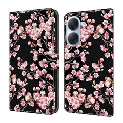 Funda para teléfono de cuero vegano pintado ...