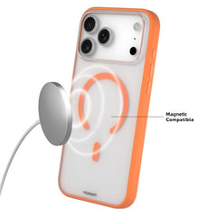 Funda híbrida magnética de TPU y PC de la se...