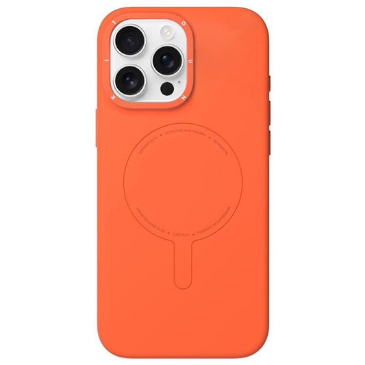 Funda magnética de silicona líquida para tel...