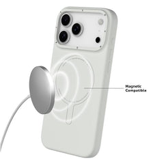Funda magnética de silicona líquida para tel...