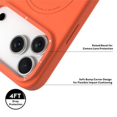 Funda magnética de silicona líquida para tel...