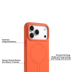 Funda magnética de silicona líquida para tel...