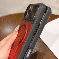 Funda magnética para teléfono con tapa de le...