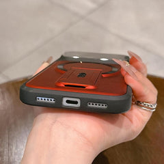 Funda magnética para teléfono con tapa de le...