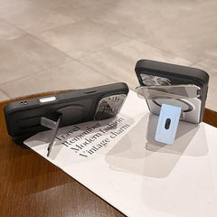 Funda magnética para teléfono con tapa de le...