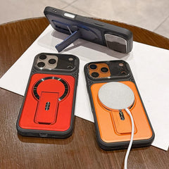 Funda magnética para teléfono con tapa de le...