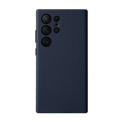 Funda para teléfono de piel auténtica con te...
