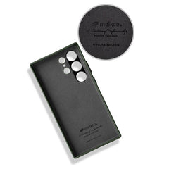 Funda para teléfono de piel auténtica con te...