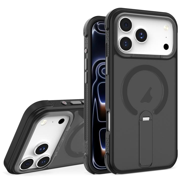 Funda para teléfono híbrida plegable con sop...