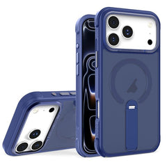 Funda para teléfono híbrida plegable con sop...