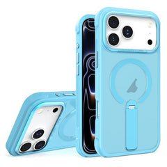 Funda para teléfono híbrida plegable con sop...