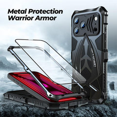 Funda para teléfono de silicona metálica a p...