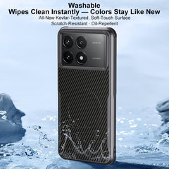 Funda para teléfono con textura de fibra de ...