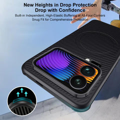 Funda para teléfono con textura de fibra de ...