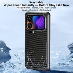 Funda para teléfono con textura de fibra de ...