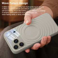 Funda de silicona líquida para teléfono con ...