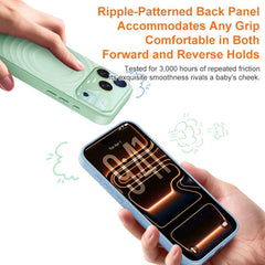 Funda de silicona líquida para teléfono con ...