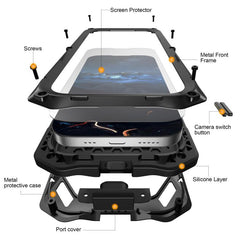 Funda para teléfono con construcción de arma...