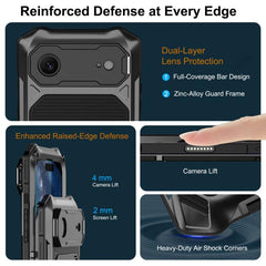 Funda para teléfono con construcción de arma...