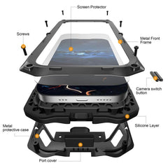 Funda para teléfono con construcción de arma...