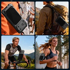 Funda para teléfono con construcción de arma...