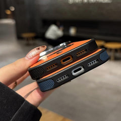 Funda magnética a prueba de golpes con textu...