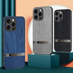 Funda para teléfono con textura de árbol bió...