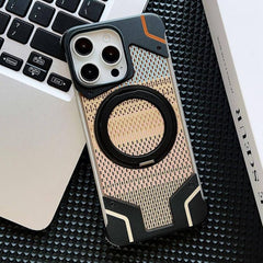 Funda para teléfono con soporte magnético si...
