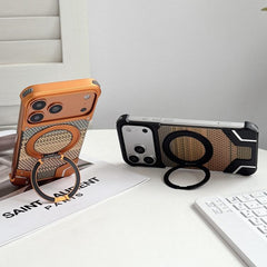 Funda para teléfono con soporte magnético si...