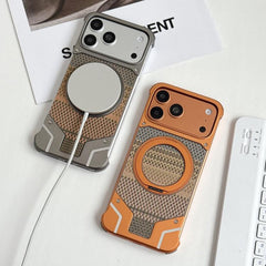 Funda para teléfono con soporte magnético si...