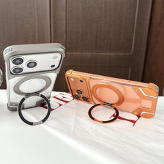Funda para teléfono con soporte magnético si...