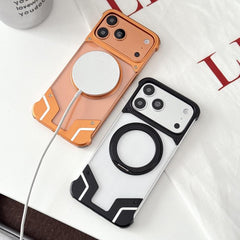 Funda para teléfono con soporte magnético si...