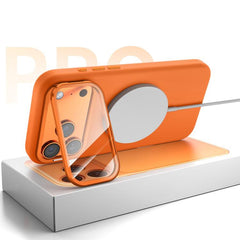 Funda magnética de silicona líquida a prueba...