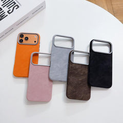 Funda magnética para teléfono de cuero de co...