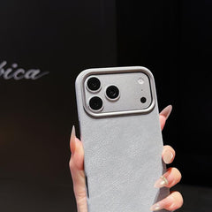 Funda magnética para teléfono de cuero de co...
