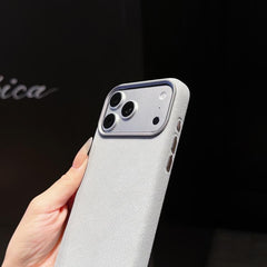 Funda magnética para teléfono de cuero de co...